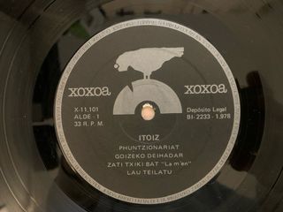 Vinilo Itoiz