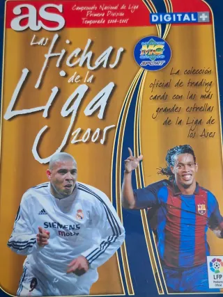 Álbum cromos fútbol 98/99 y 2005