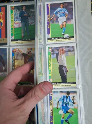 Álbum cromos fútbol 98/99 y 2005