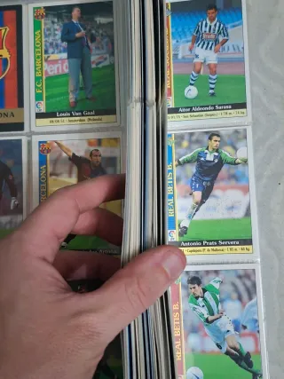 Álbum cromos fútbol 98/99 y 2005