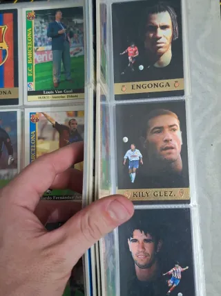Álbum cromos fútbol 98/99 y 2005