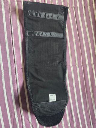 Faja Lumbar Elástica Negra Talla Única