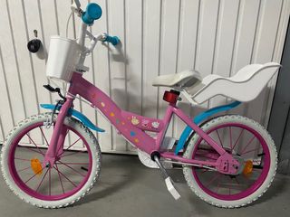 Bicicleta niña rosa Peppa Pig