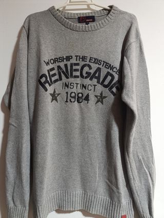 Jersey INSIDE gris hombre