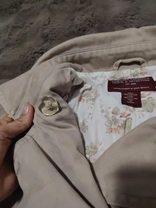 Chaqueta Coronel Tapioca Beige Estilo Y2K