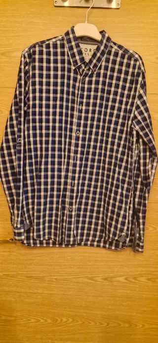 Camisa Core by Jack & Jones cuadros azules/blanco