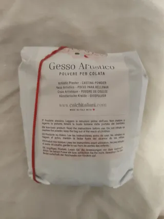 Gesso Artistico Polvere per Colata