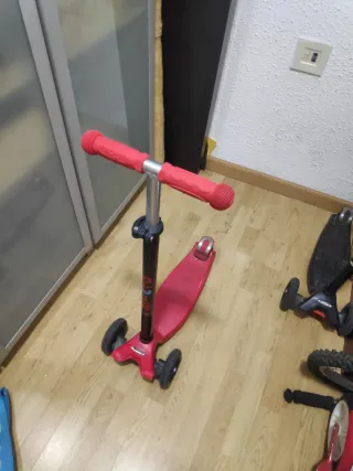 Patinete 3 Ruedas Rojo