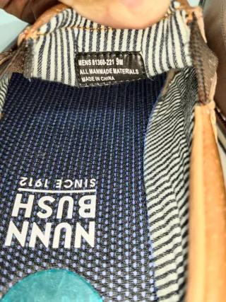 Zapatos Nunn Bush Marrones Talla 41 Nuevos