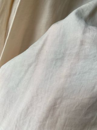 Camisa beige manga larga