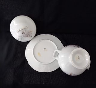 Limoges - Set Piatto e Portacioccolatini