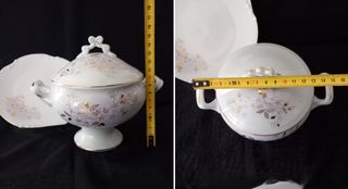 Limoges - Set Piatto e Portacioccolatini