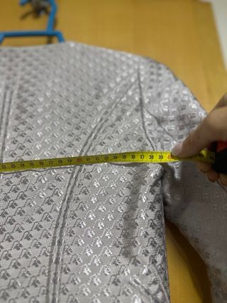 Corpiño Fallera Ernesto Santolaya Gris Plateado