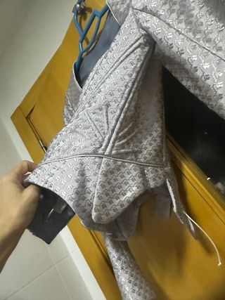 Corpiño Fallera Ernesto Santolaya Gris Plateado