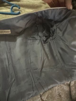 Corpiño Fallera Ernesto Santolaya Gris Plateado