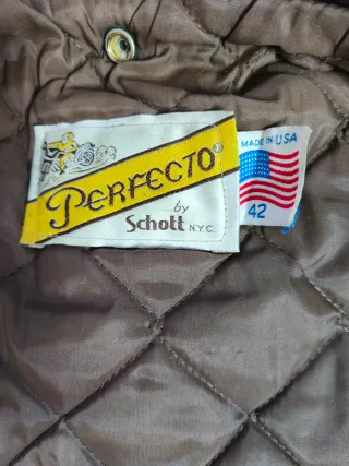 Chaqueta Schott Perfecto 115 Marrón