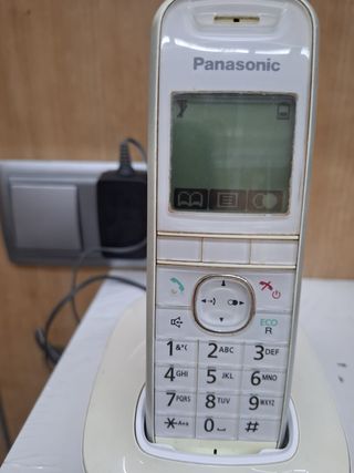 Teléfono Inalámbrico Panasonic Beige I OTROS