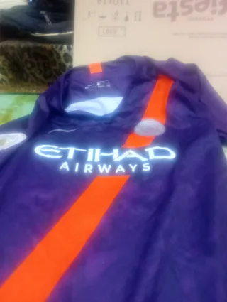 Maglietta Manchester City Etihad Airways