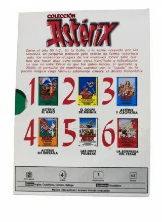 Colección DVDs Astérix