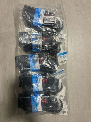 5 Regletas 1.5M 2 Enchufes con Interruptor