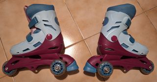Pattini rollerblade 3 ruote bambina Disney Frozen