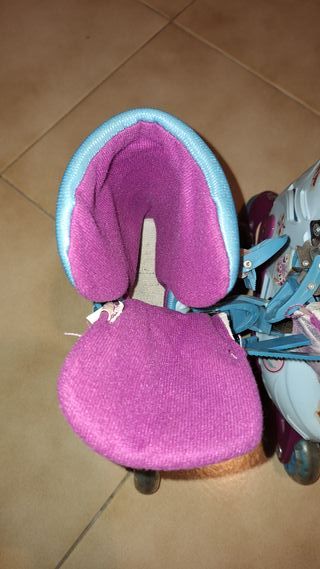 Pattini rollerblade 3 ruote bambina Disney Frozen