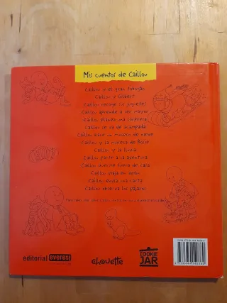 2 libros Caillou por 5€