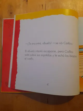 2 libros Caillou por 5€