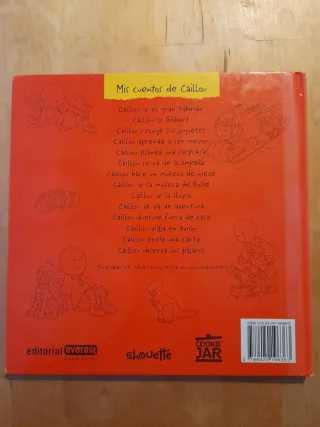 2 libros Caillou por 5€