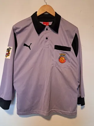 Camiseta Árbitro Fútbol Federación Puma talla s