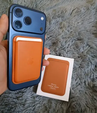 Cartera Magsafe Apple Cuero Marrón