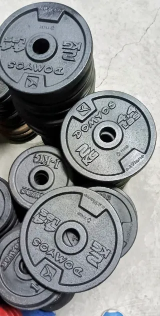 Kit dischi palestra 20kg foro 28mm