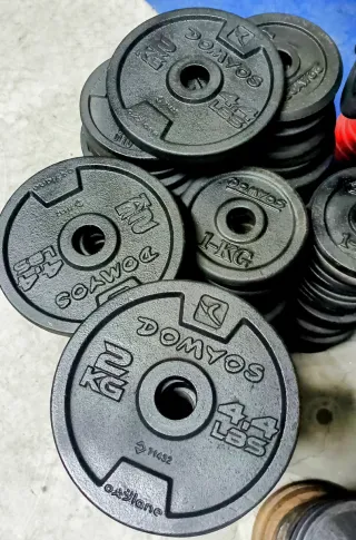 Kit dischi palestra 20kg foro 28mm