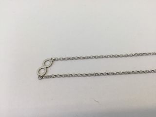 cadena plata 925mm 21cm