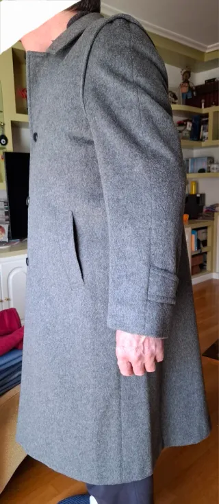 Tyroler Loden abrigo PISCHL hombre gris talla 50