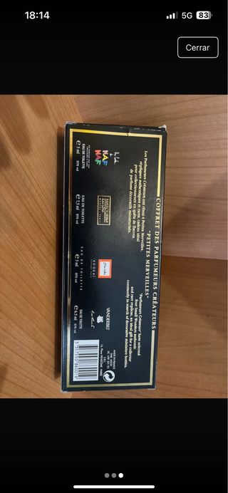 Cofanetto miniature di profumi vintage