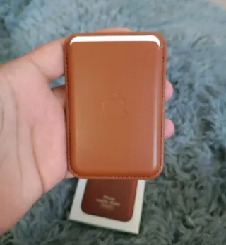 Cartera Apple de Piel MagSafe Marrón