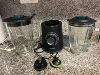 Base licuadora Cecotec 2 vasos cristal
