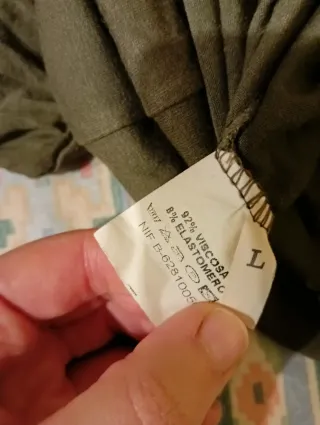 Pantalones harem verdes