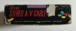 Snes Stereo A/V Cable Pal ESP.