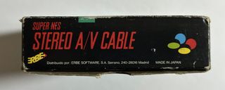 Snes Stereo A/V Cable Pal ESP.