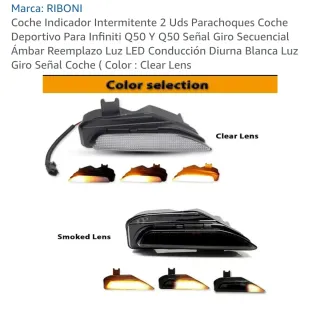 2 Intermitentes Led  para el Infiniti Q