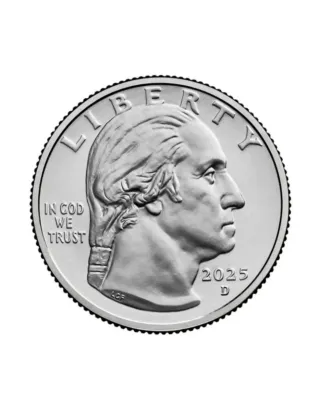 Moneda quarter 2025 Althea Gibson SC/UNC.