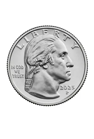 Moneda quarter 2025 Althea Gibson SC/UNC.