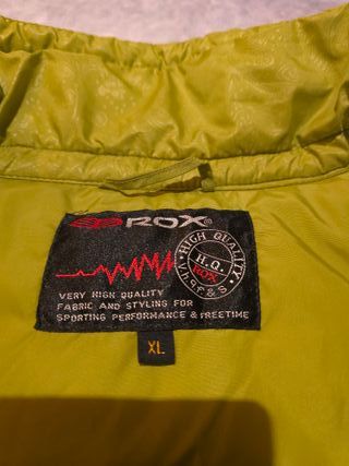 Chaqueta Rox Plumas Verde Talla XL Ref-63500