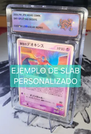 Carta Mega-Blaziken inmersivo lenticular