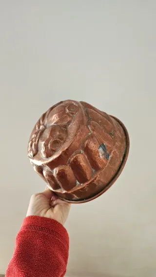 Stampo in rame per dolci antico