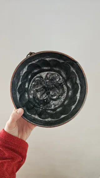 Stampo in rame per dolci antico