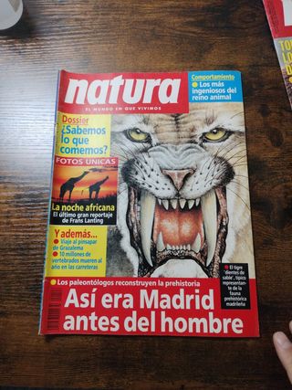 Revista Natura. Lote