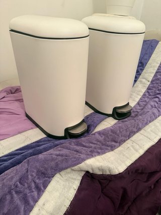 Papelera Baño Pedal 10L